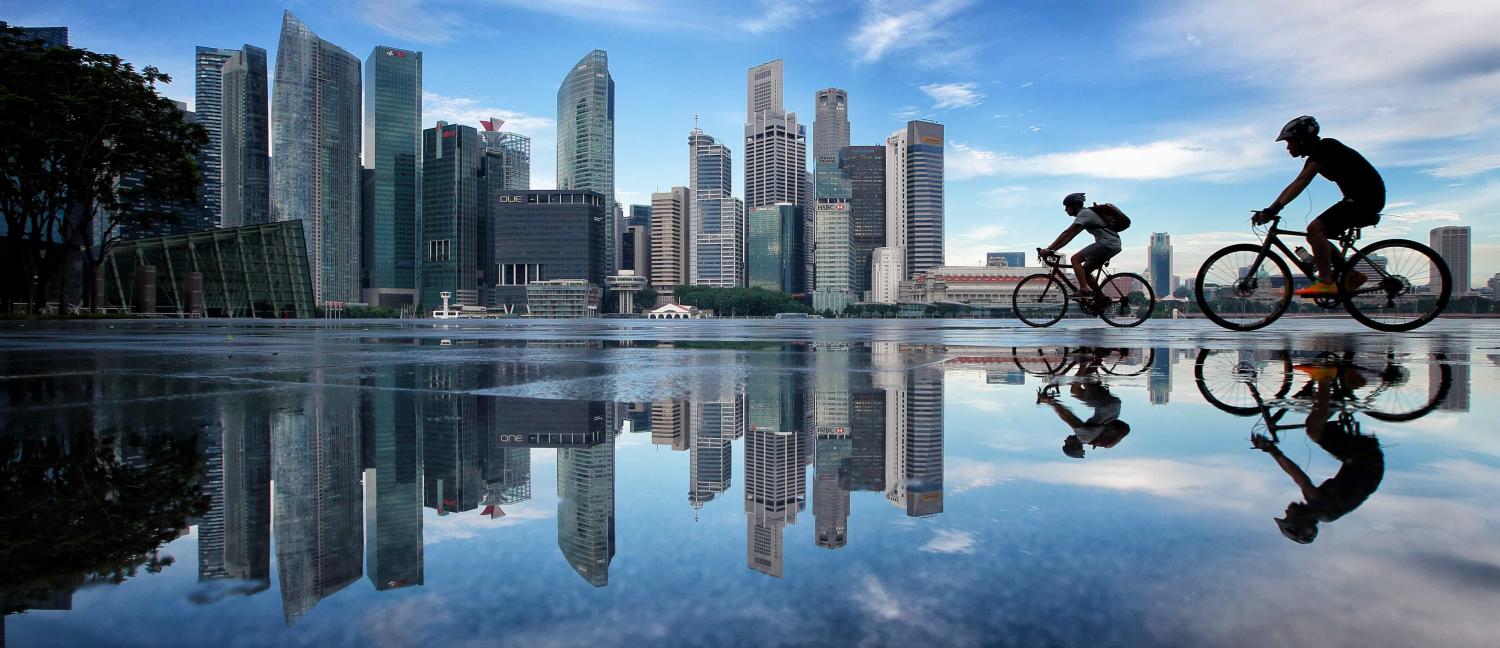 Singapore's Central Business District, November 2016. Photo: Getty images/Suhaimi Abdullah